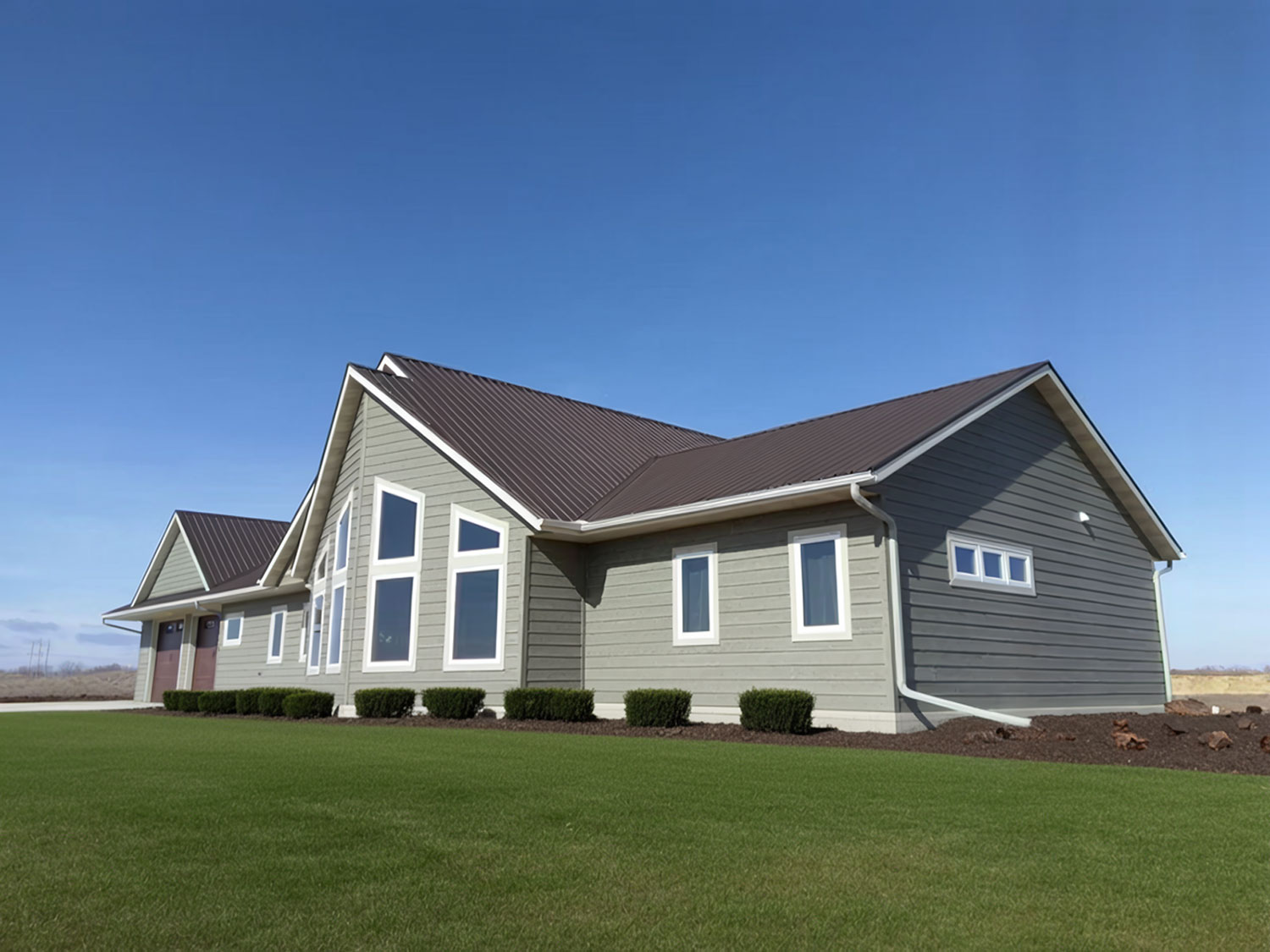 Green house right front