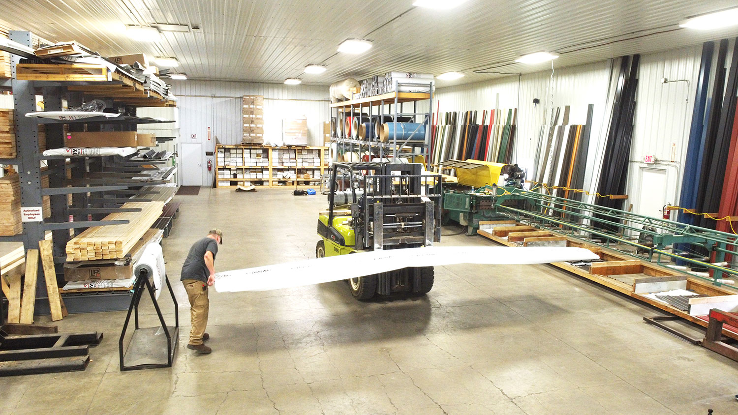 Odyssey interior warehouse